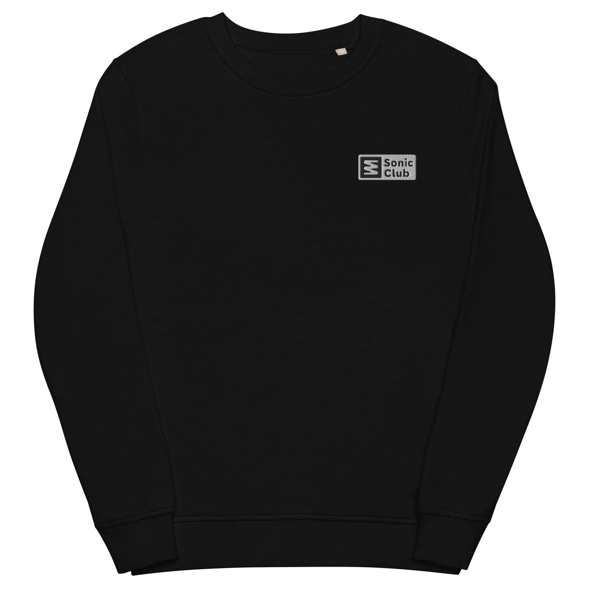 Sonic Club Unisex Organic Sweatshirt (Dark) - Image 2